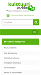 Mobile Screenshot of kulttuuriverkko.fi